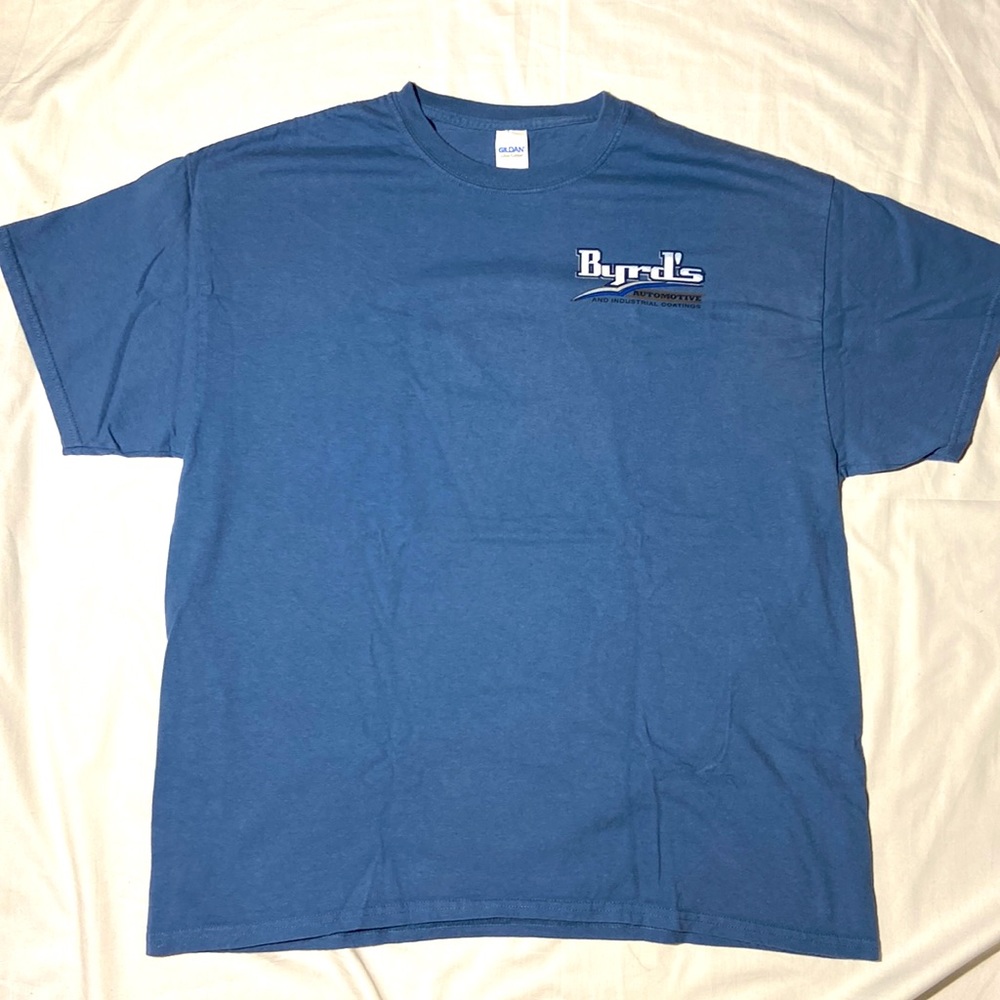GILDAN Brand Byrd’s Automotive Collector’s T Shirt.
